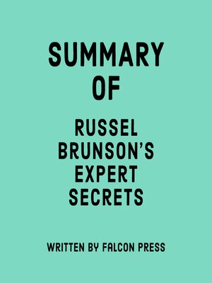 cover image of Summary of Russel Brunson's Expert Secrets